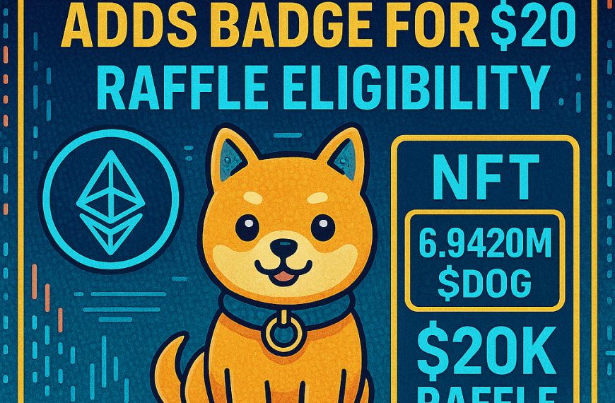$DOG Ordinals Update Adds Badge for $20K Raffle Eligibility