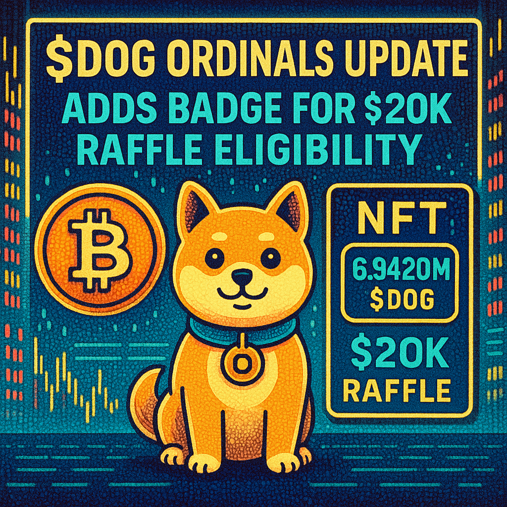 $DOG Ordinals Update Adds Badge for $20K Raffle Eligibility