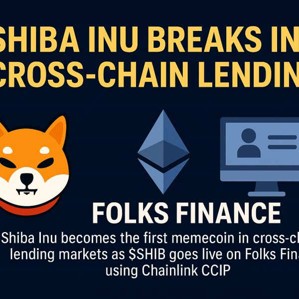Shiba Inu Breaks Into Cross-Chain Lending With Folks Finance