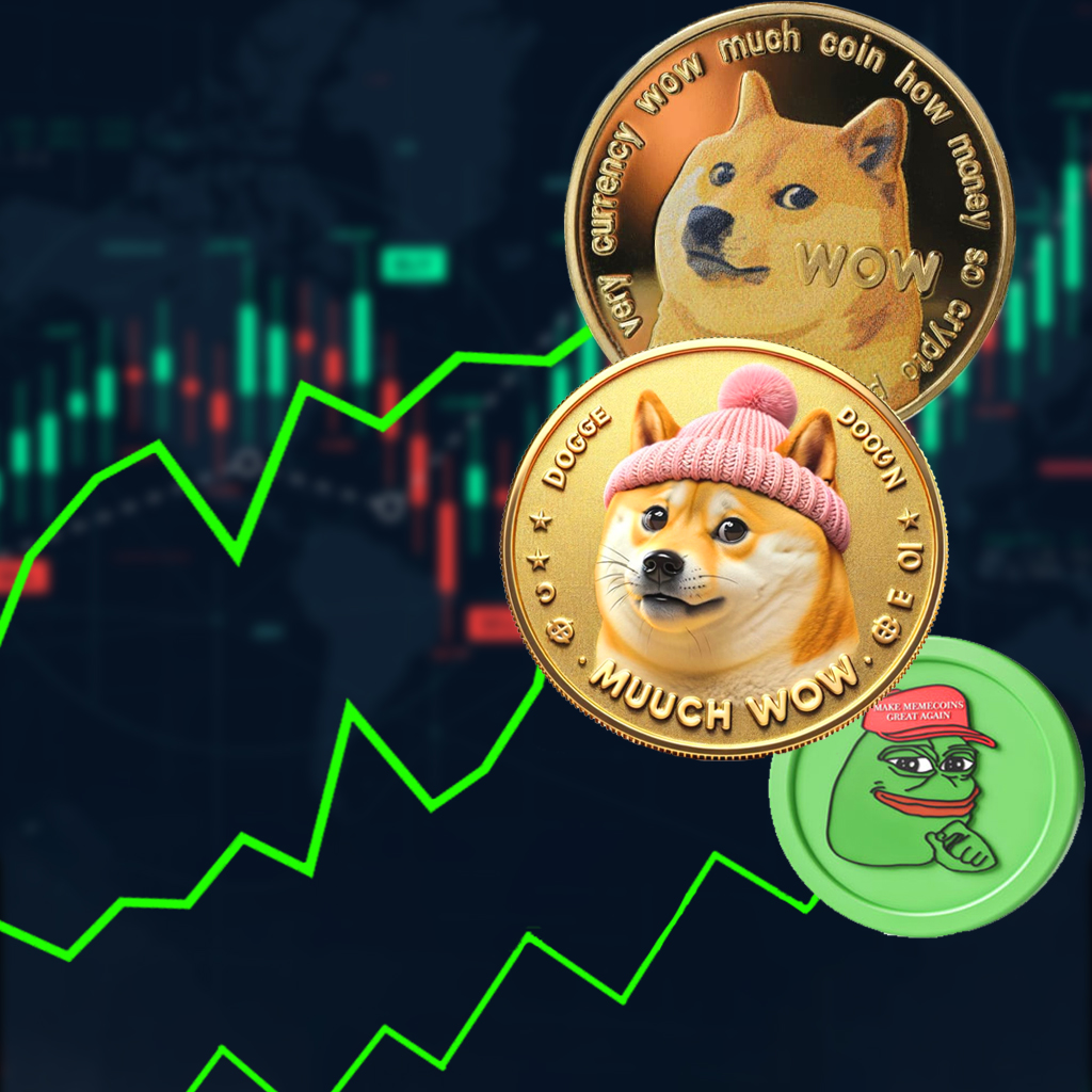 Dogecoin, Dogwifhat, and Pepe Surge