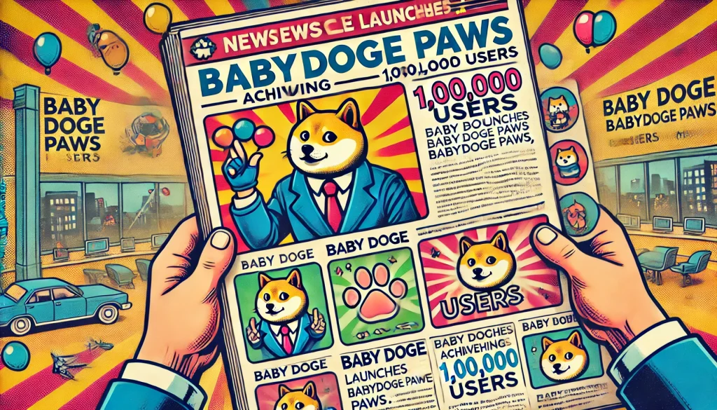 Baby Doge launches BabyDoge PAWS, achieving 1,000,000 users