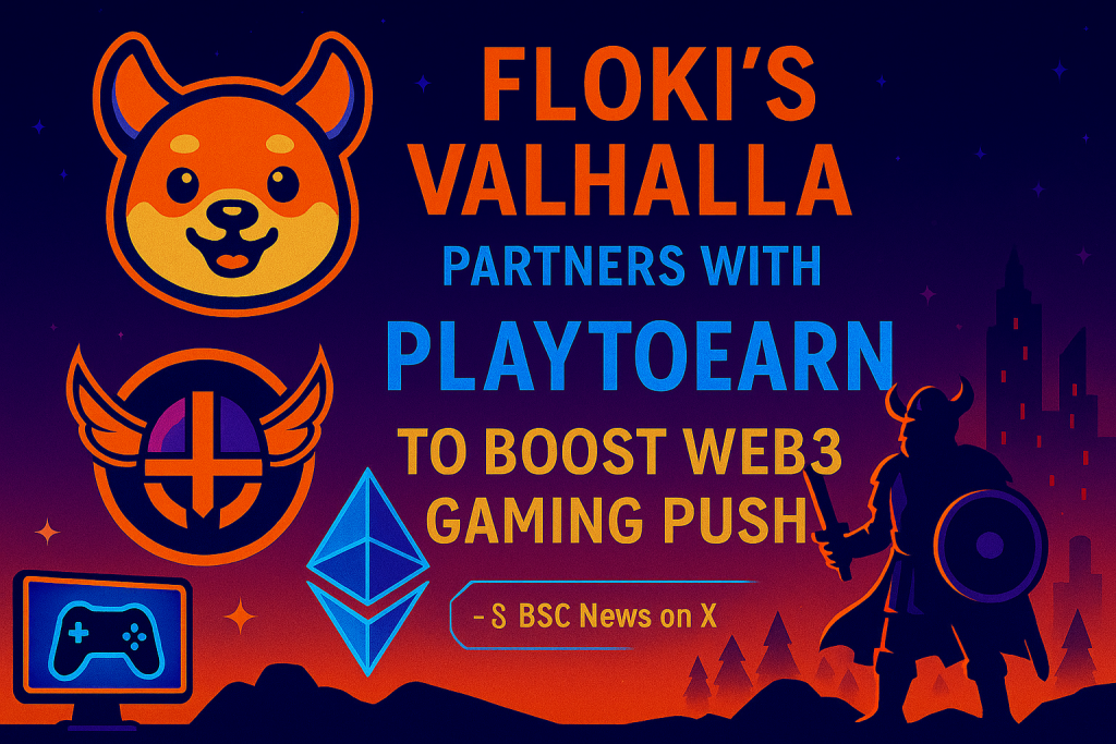 Floki Valhalla Partners with PlayToEarn to Boost Web3 Gaming Push