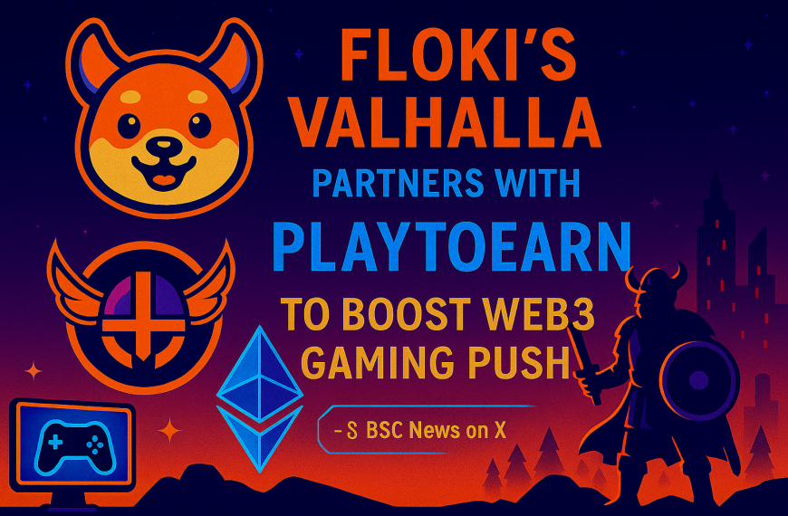 Floki Valhalla Partners with PlayToEarn to Boost Web3 Gaming Push
