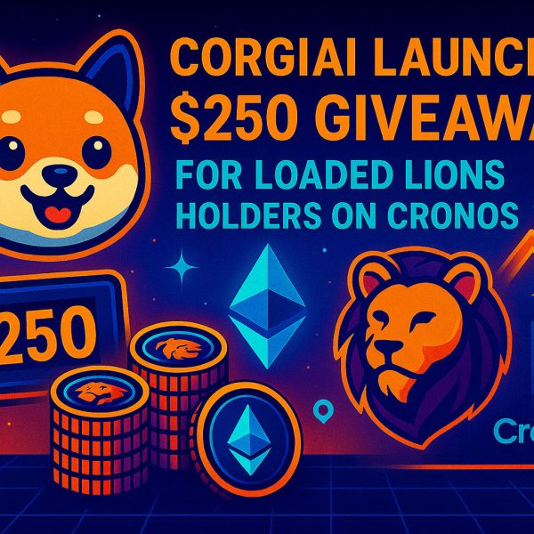 CorgiAI Launches $250 Giveaway for Loaded Lions Holders on Cronos