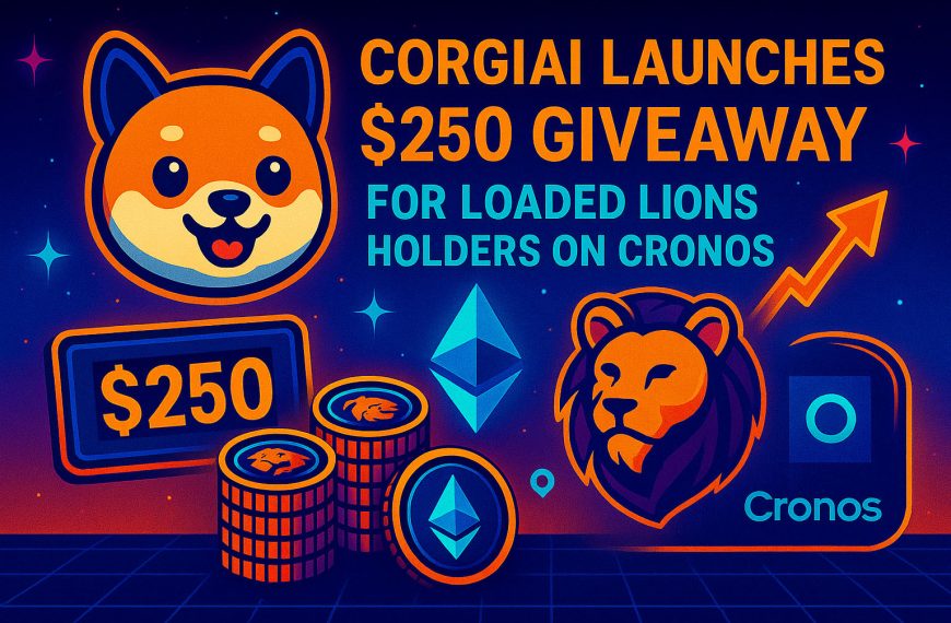CorgiAI Launches $250 Giveaway for Loaded Lions Holders on Cronos