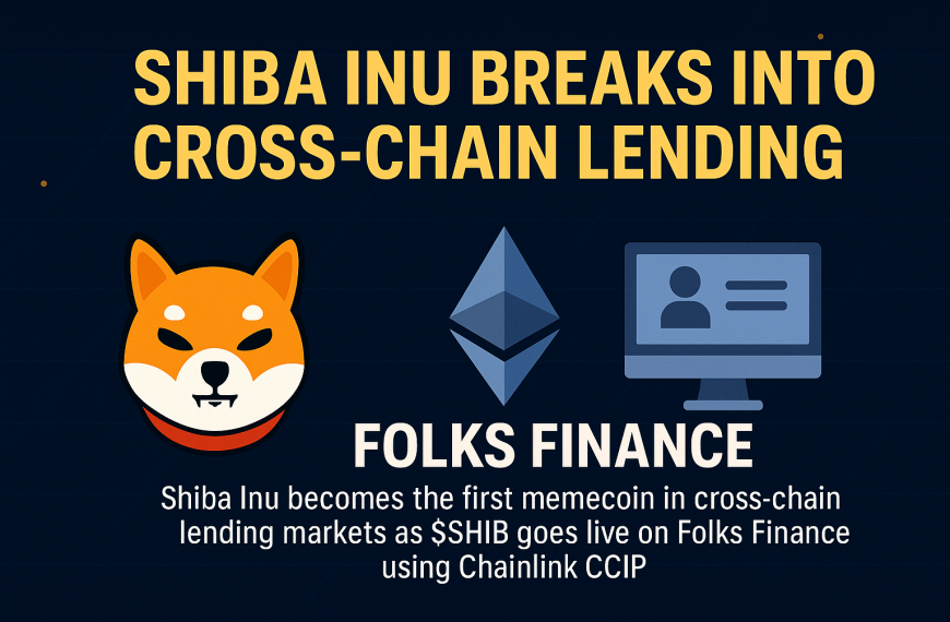 Shiba Inu Breaks Into Cross-Chain Lending With Folks Finance